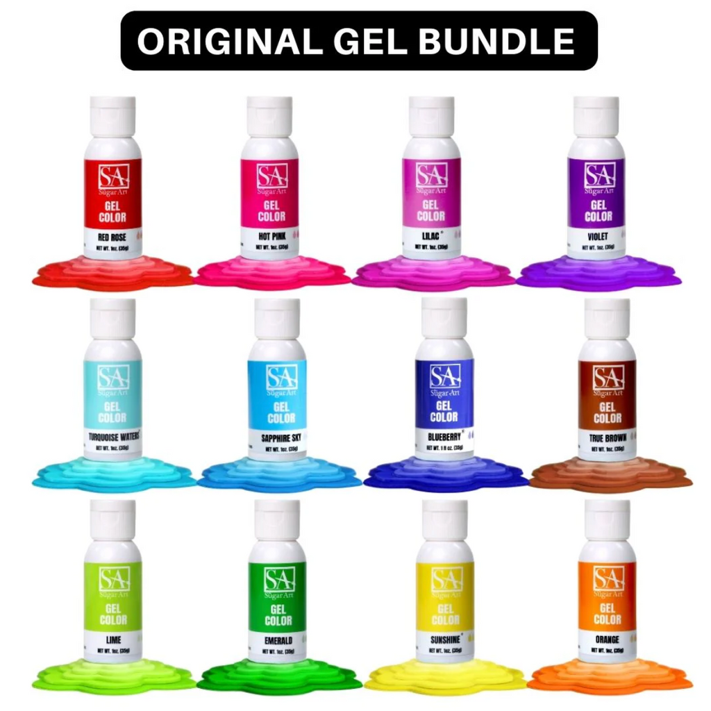 Essential Gel Food Coloring Set - 12 Original Colors image 0