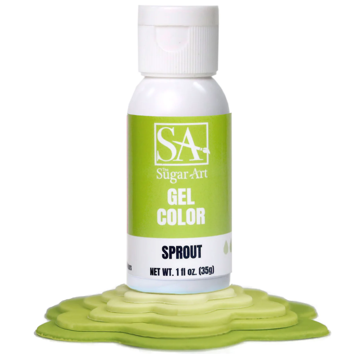 Sprout Green Gel Food Color 3.0 image 0