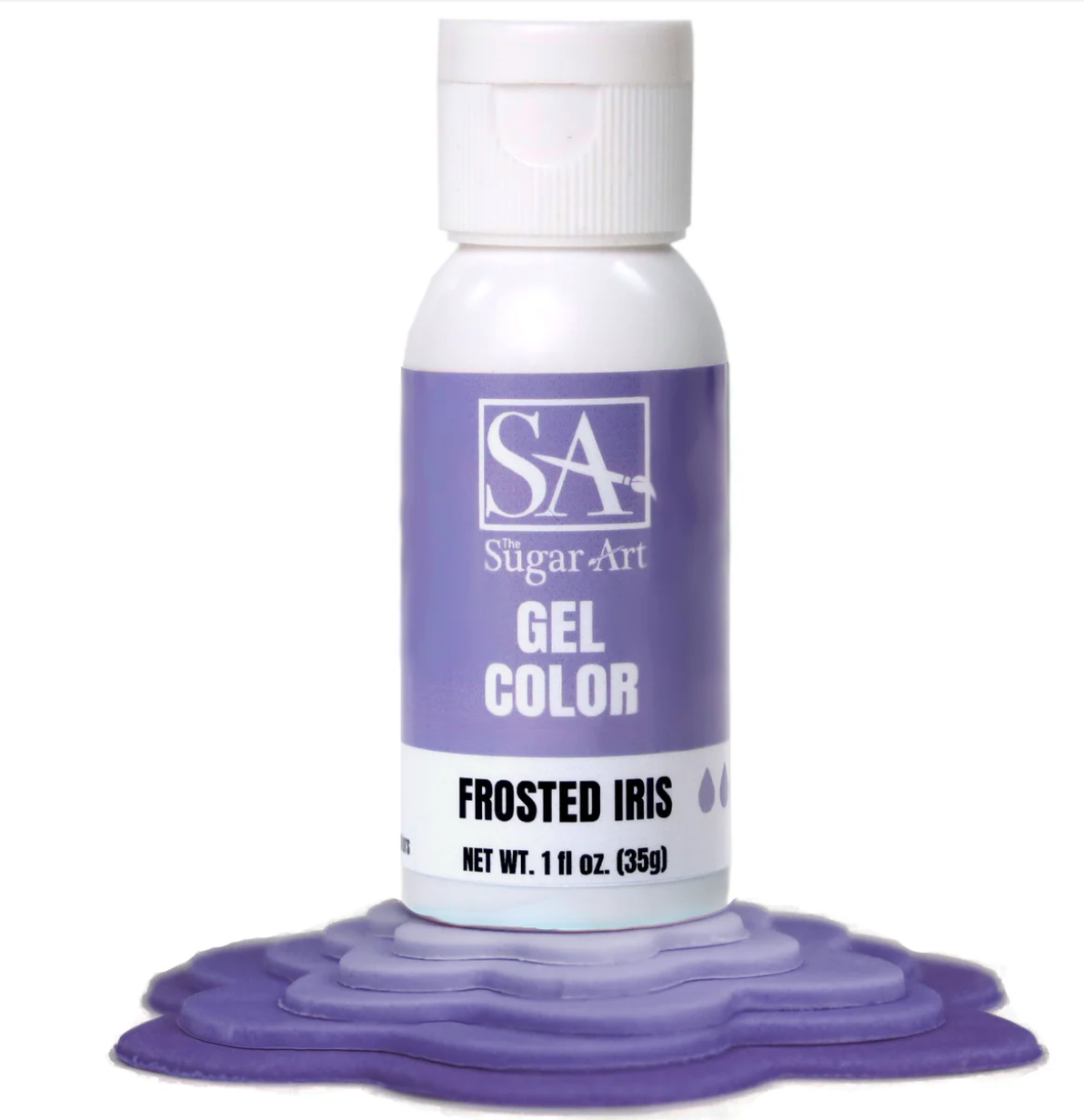 Frosted Iris Gel Food Color 3.0 image 0