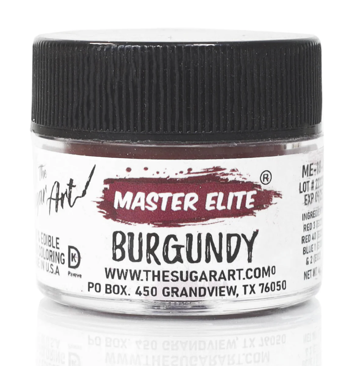 Burgundy Master Elite Powder Food Color image 0