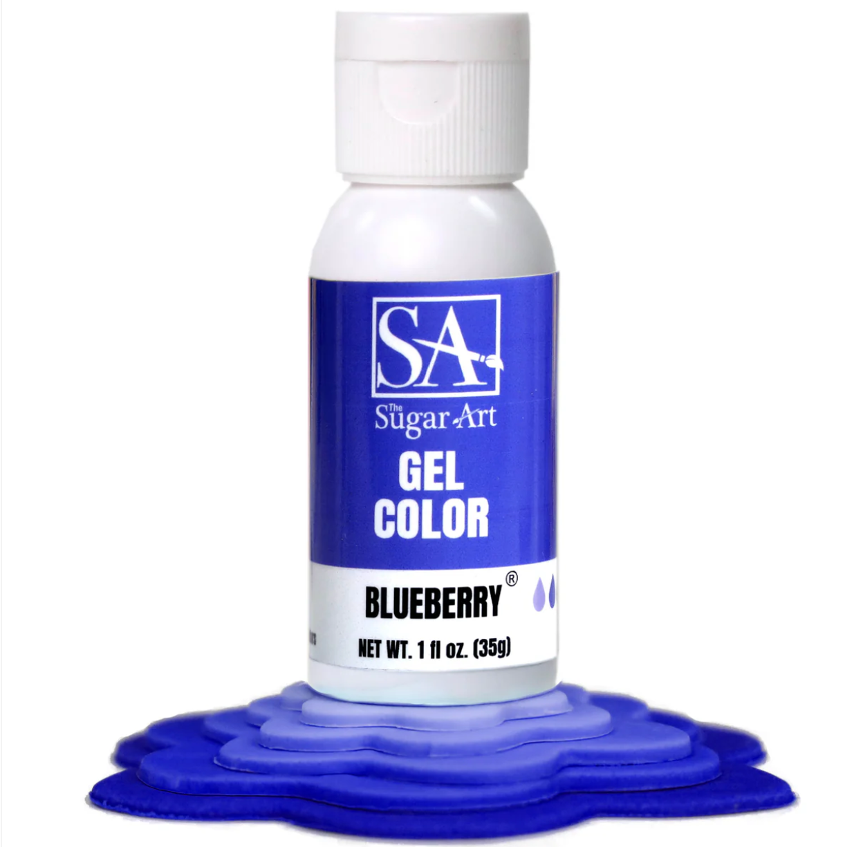 Blueberry (Navy) Gel Food Color - Essential image 0