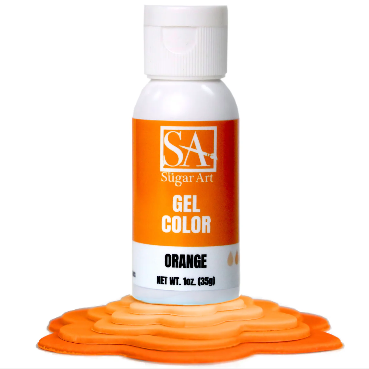 Orange Gel Food Color - Essential image 0