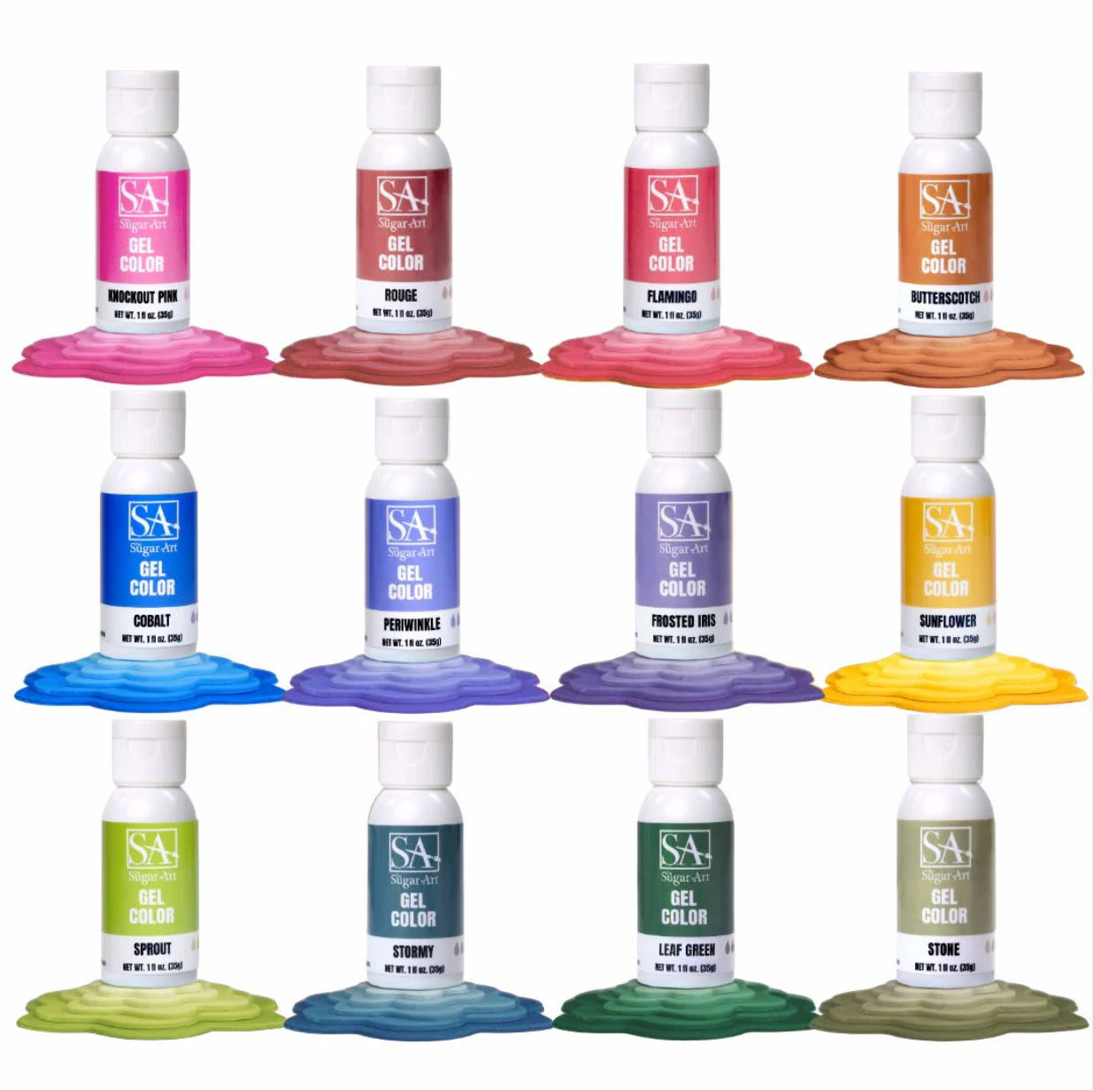 Gel 3.0 Food Coloring Set - 12 Colors image 0
