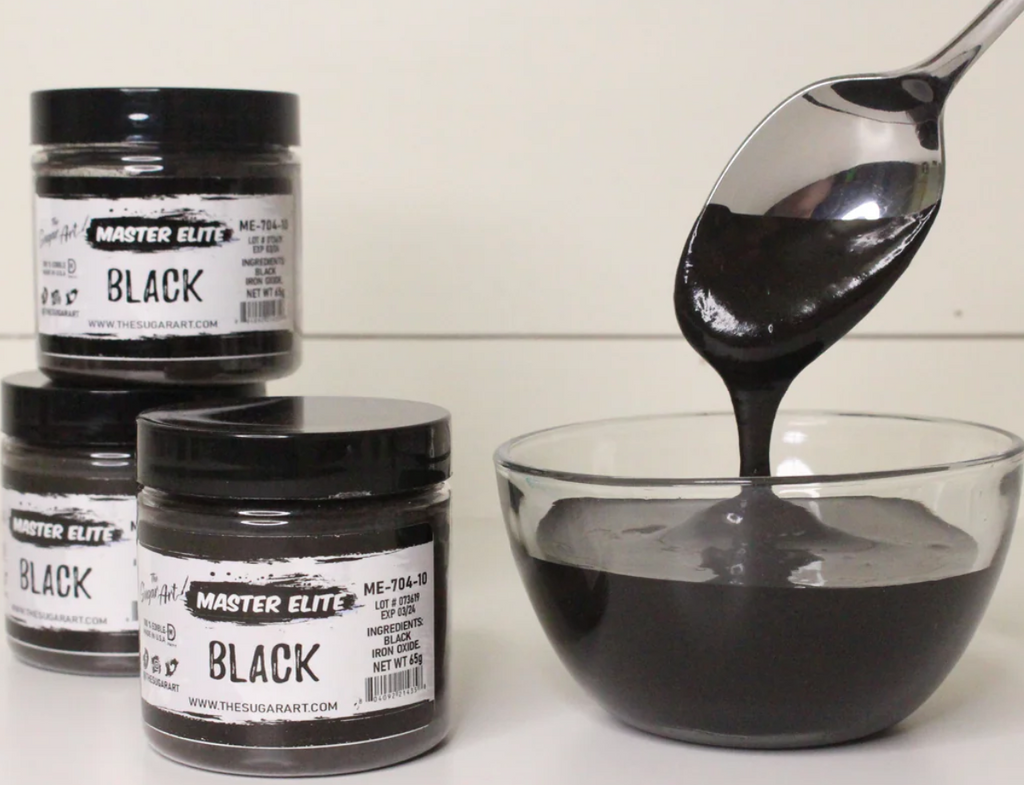 Black Master Elite Powder Food Color image 1