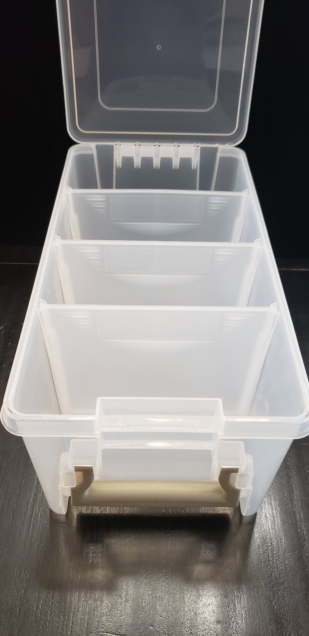Stencil Storage Bin with 100 Stencil Sleeves image 0