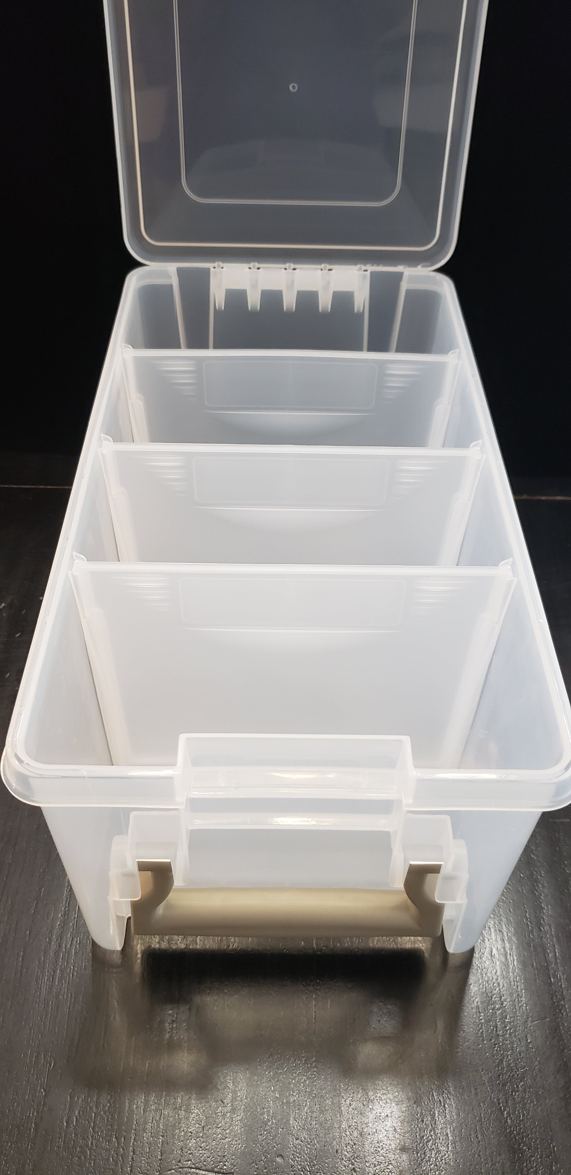 Stencil Storage Bin with 100 Stencil Sleeves image 0